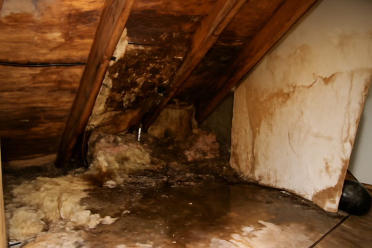 Attic Water Extraction