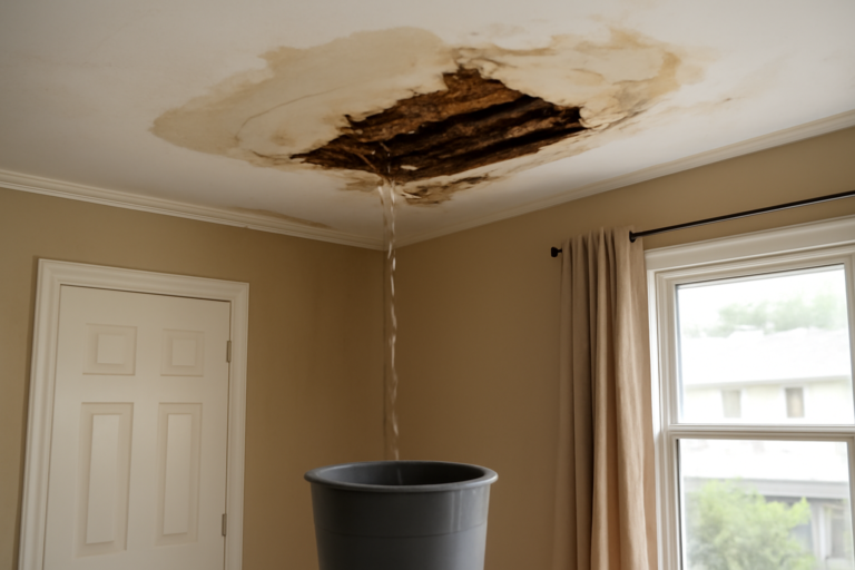 Ceiling Water Extraction