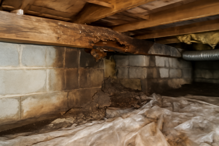 Crawl Space Water Damage Repair