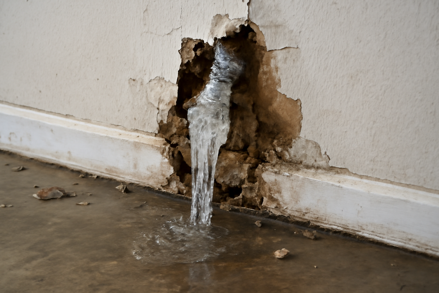 Frozen Pipe Water Removal in Highland Village, TX