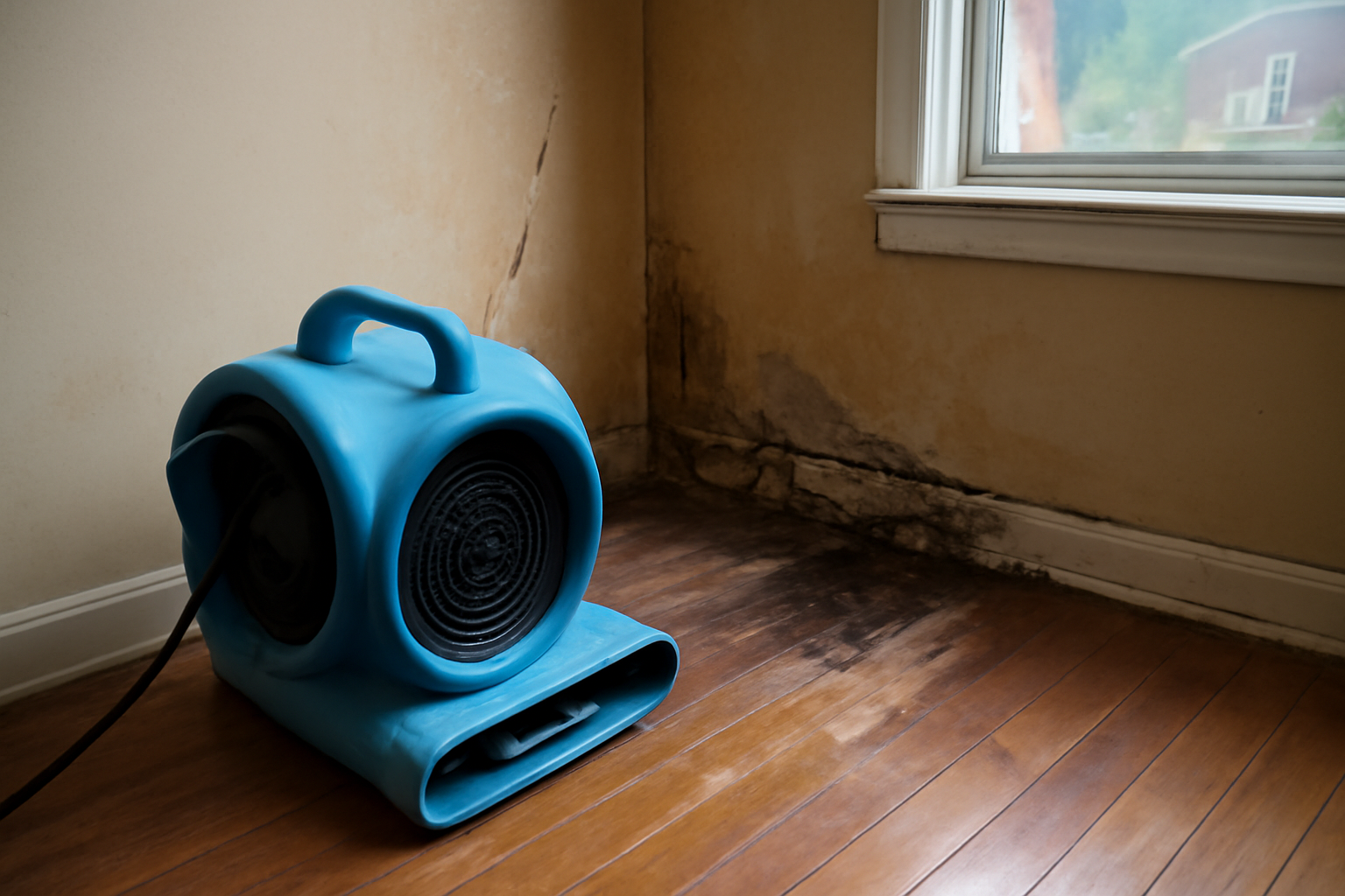 High-Velocity Air Mover Drying in Aledo, TX