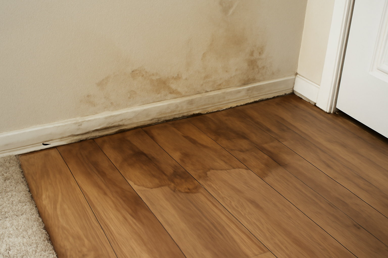 Laminate Floor Water Damage Restoration in Garland, TX
