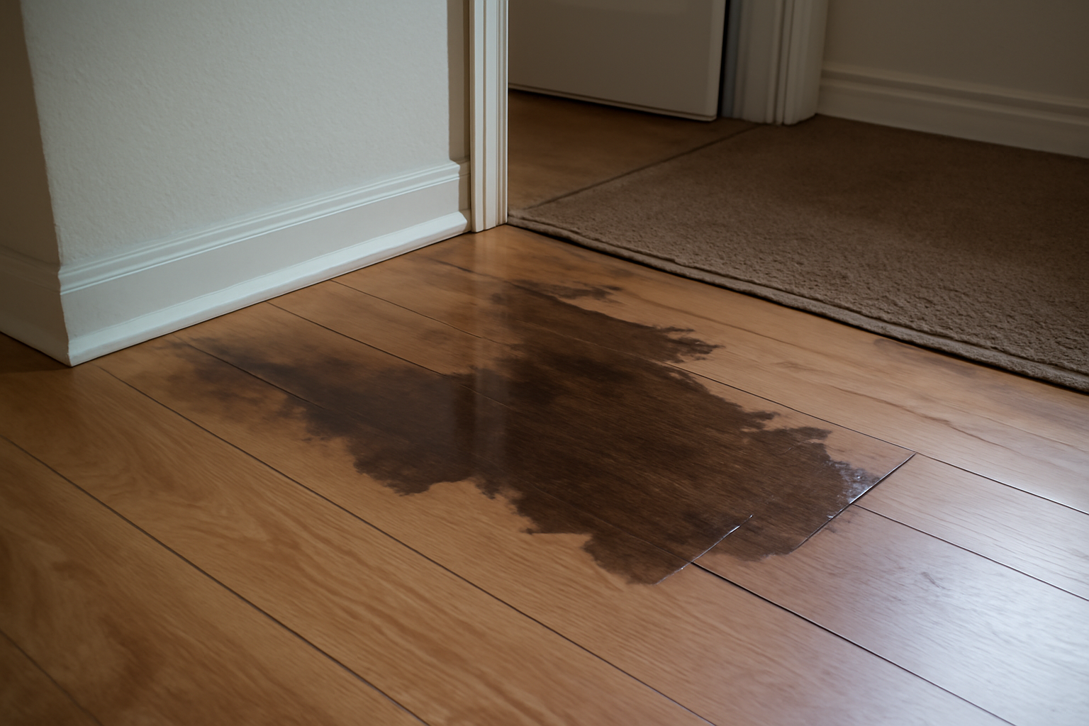 Laminate Floor Water Extraction in Colleyville, TX
