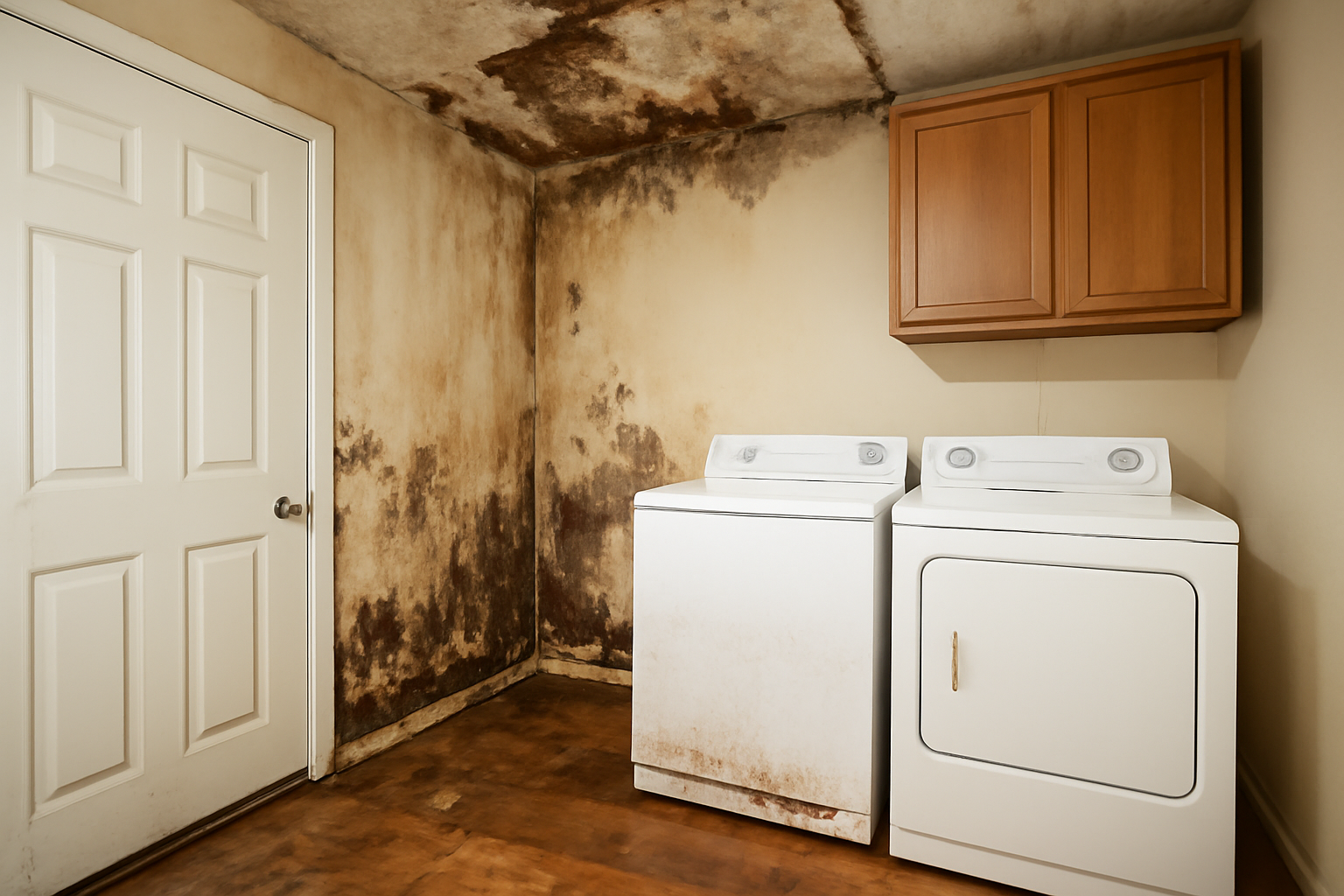 Laundry Room Water Damage Restoration in Waxahachie, TX