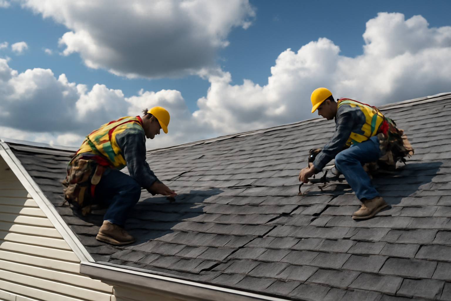 Storm damage repair service