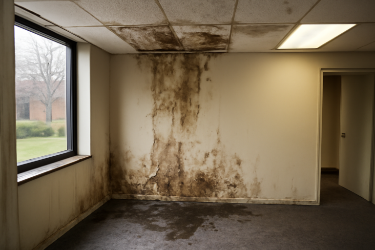 Office Building Water Extraction
