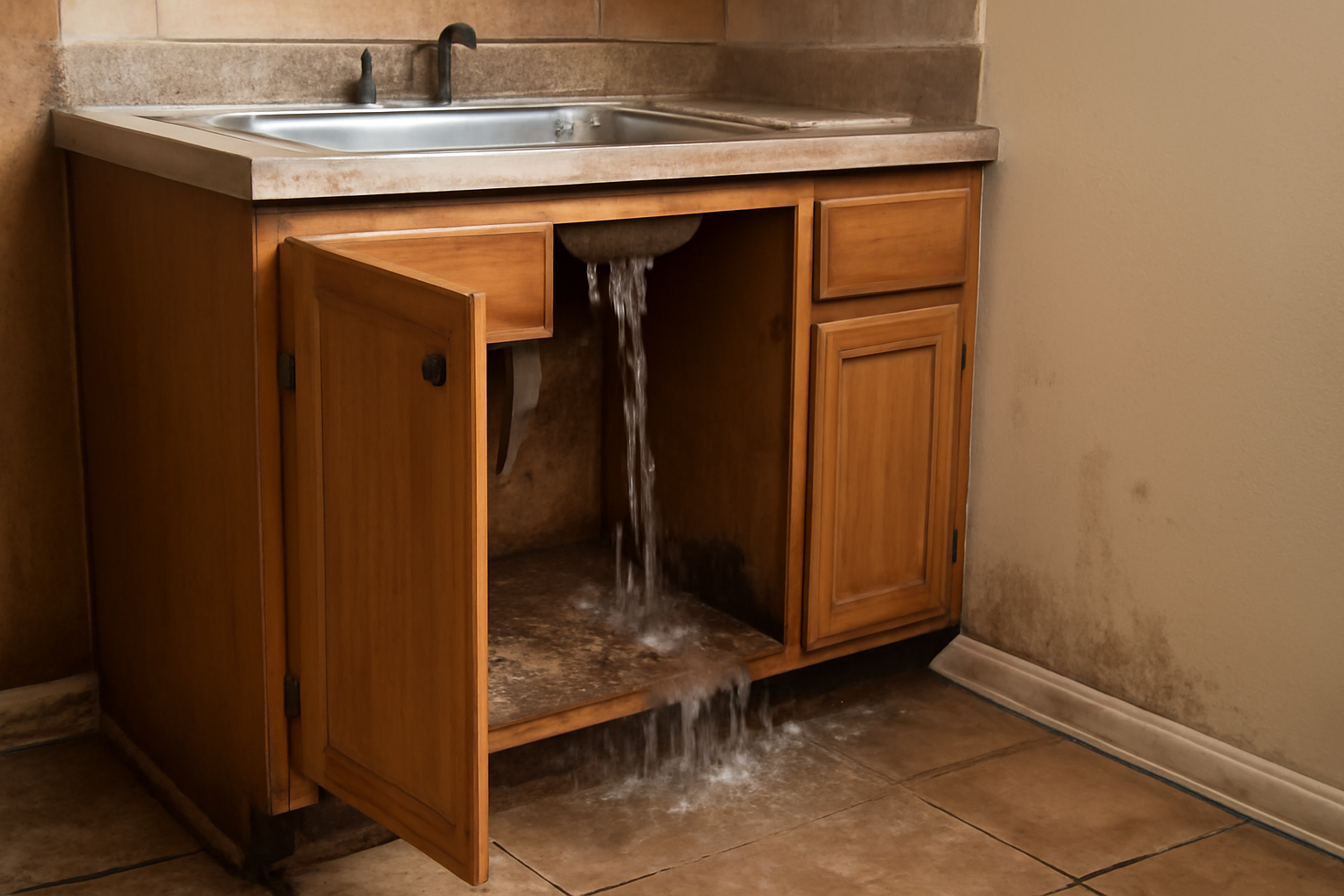 Sink Overflow Water Removal in Red Oak, TX