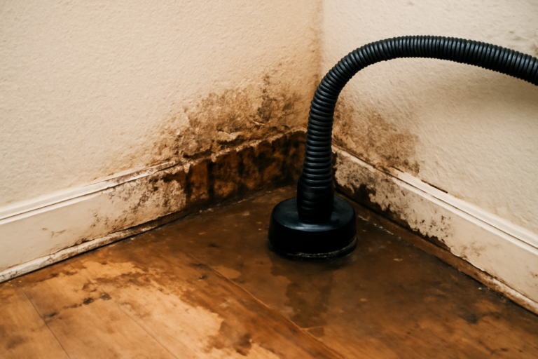 Sump Pump Overflow Water Removal
