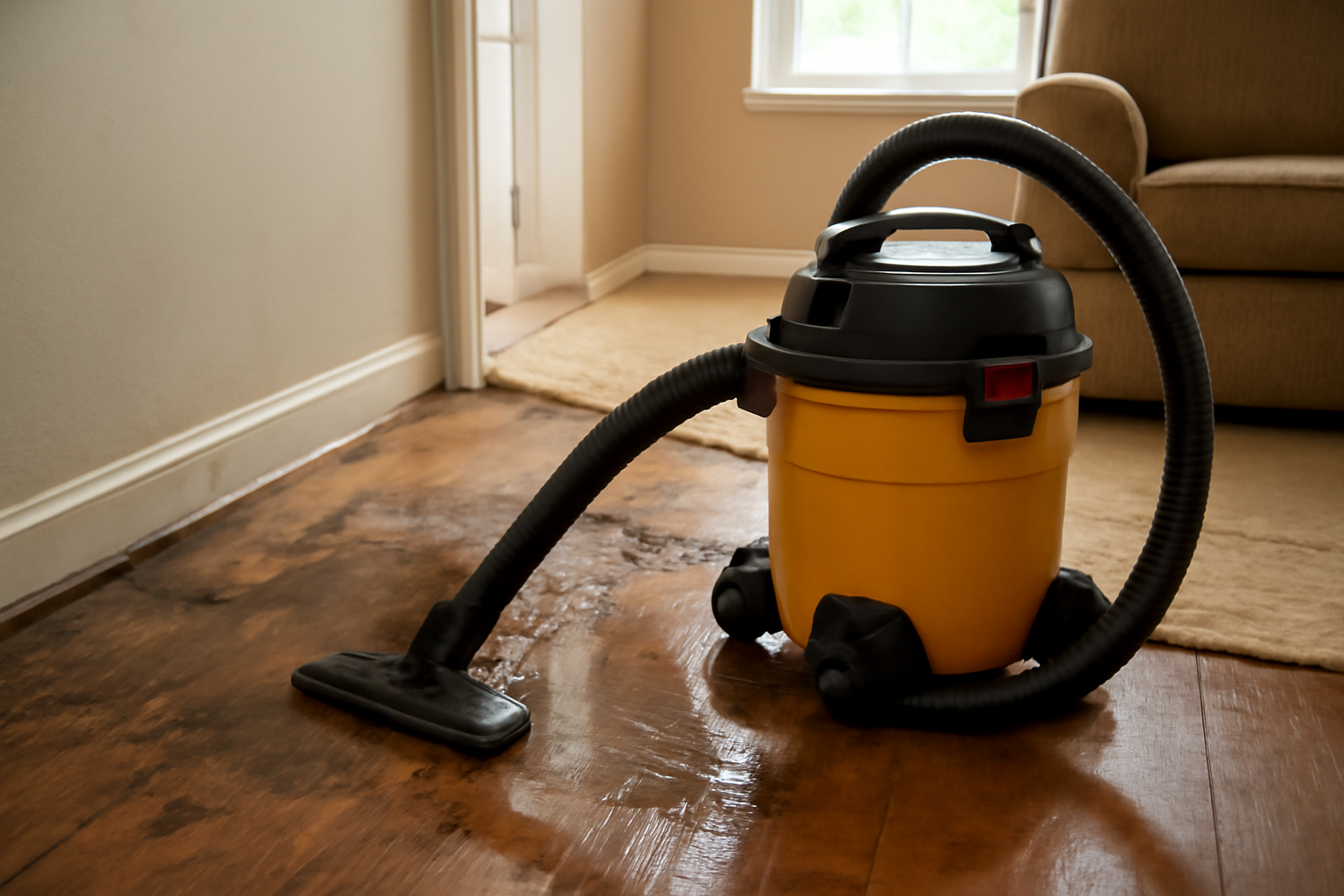 Wet Vacuum Water Extraction in Watauga, TX